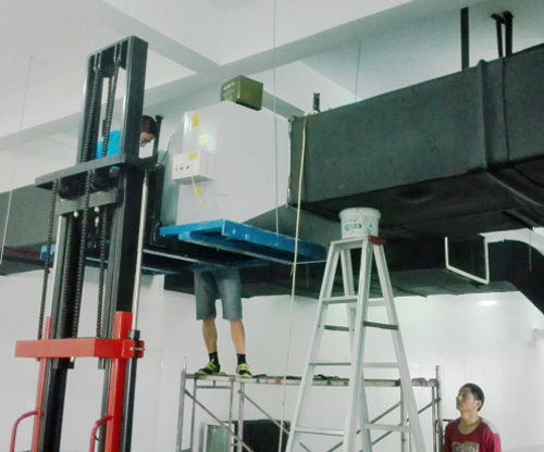 红桥送风主管道杀菌消毒装置